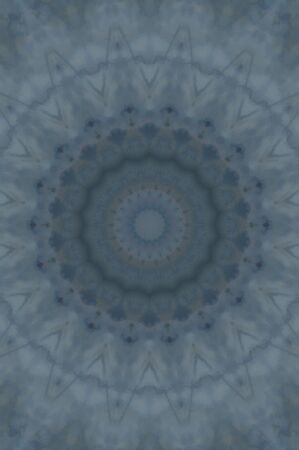 Abstract Colorful Painted Kaleidoscopic Graphic Background. Futuristic Psychedelic Hypnotic Backdrop...
