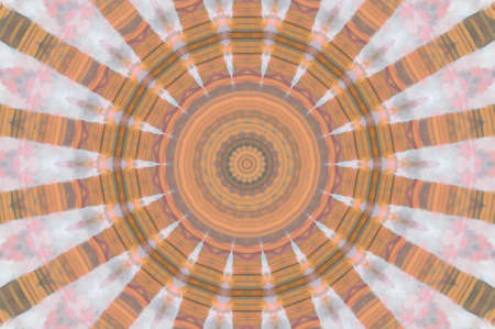 Abstract Colorful Painted Kaleidoscopic Graphic Background. Futuristic Psychedelic Hypnotic Backdrop Pattern With Texture. Folk Ethnic Floral Ornamental Mandala. Vintage Decorative Geometric Mosaicの写真素材