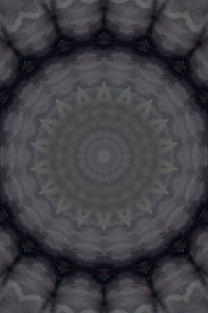 Abstract Colorful Painted Kaleidoscopic Graphic Background. Futuristic Psychedelic Hypnotic Backdrop Pattern With Texture. Folk Ethnic Floral Ornamental Mandala. Vintage Decorative Geometric Mosaicの写真素材