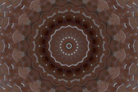 Abstract Colorful Painted Kaleidoscopic Graphic Background. Futuristic Psychedelic Hypnotic Backdrop...