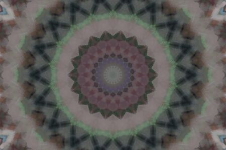 Abstract Colorful Painted Kaleidoscopic Graphic Background. Futuristic Psychedelic Hypnotic Backdrop...