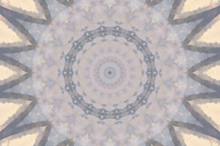 Abstract Colorful Painted Kaleidoscopic Graphic Background. Futuristic Psychedelic Hypnotic Backdrop...