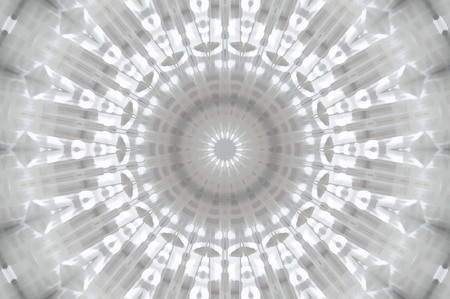 Abstract Colorful Painted Kaleidoscopic Graphic Background. Futuristic Psychedelic Hypnotic Backdrop Pattern With Texture. Folk Ethnic Floral Ornamental Mandala. Vintage Decorative Geometric Mosaicの写真素材