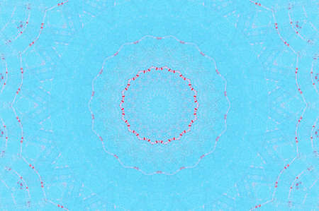 Abstract Colorful Painted Kaleidoscopic Graphic Background. Futuristic Psychedelic Hypnotic Backdrop...