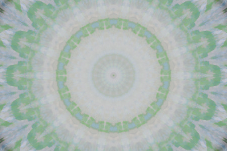 Abstract Colorful Painted Kaleidoscopic Graphic Background. Futuristic Psychedelic Hypnotic Backdrop Pattern With Texture. Folk Ethnic Floral Ornamental Mandala. Vintage Decorative Geometric Mosaicの写真素材