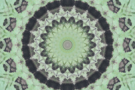 Abstract Colorful Painted Kaleidoscopic Graphic Background. Futuristic Psychedelic Hypnotic Backdrop...