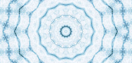 Abstract Colorful Painted Kaleidoscopic Graphic Background. Futuristic Psychedelic Hypnotic Backdrop Pattern With Texture. Folk Ethnic Floral Ornamental Mandala. Vintage Decorative Geometric Mosaicの写真素材