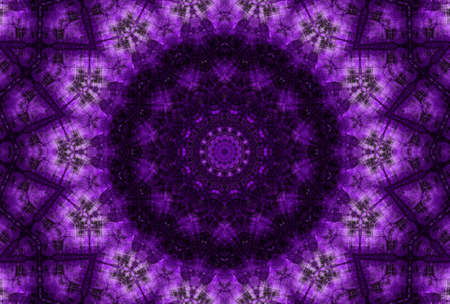 Abstract Colorful Painted Kaleidoscopic Graphic Background. Futuristic Psychedelic Hypnotic Backdrop...