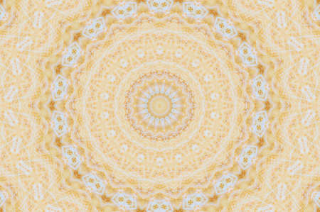 Abstract Colorful Painted Kaleidoscopic Graphic Background. Futuristic Psychedelic Hypnotic Backdrop Pattern With Texture. Folk Ethnic Floral Ornamental Mandala. Vintage Decorative Geometric Mosaicの写真素材