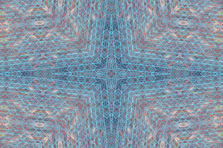 Abstract Colorful Painted Kaleidoscopic Graphic Background. Futuristic Psychedelic Hypnotic Backdrop...