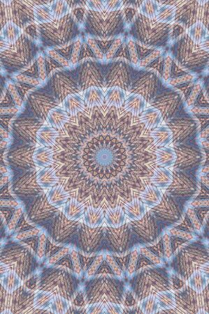 Abstract Colorful Painted Kaleidoscopic Graphic Background. Futuristic Psychedelic Hypnotic Backdrop...
