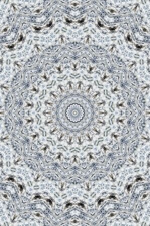 Abstract Colorful Painted Kaleidoscopic Graphic Background. Futuristic Psychedelic Hypnotic Backdrop...