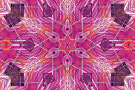 Abstract Colorful Painted Kaleidoscopic Graphic Background. Futuristic Psychedelic Hypnotic Backdrop...