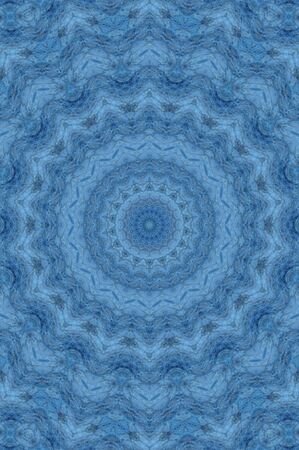 Abstract Colorful Painted Kaleidoscopic Graphic Background. Futuristic Psychedelic Hypnotic Backdrop...
