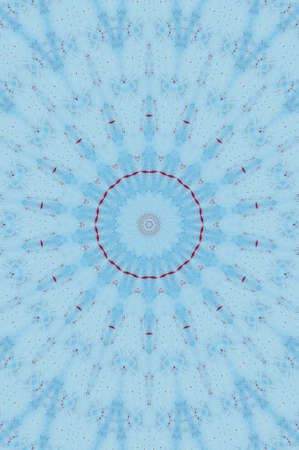 Abstract Colorful Painted Kaleidoscopic Graphic Background. Futuristic Psychedelic Hypnotic Backdrop...