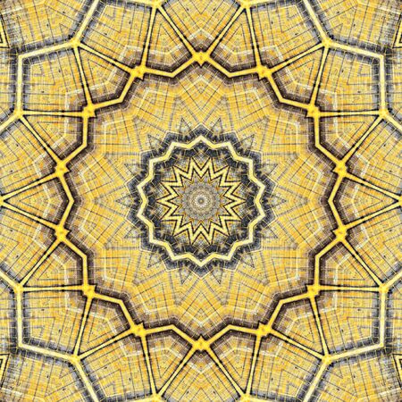 Abstract Colorful Painted Kaleidoscopic Graphic Background. Futuristic Psychedelic Hypnotic Backdrop...