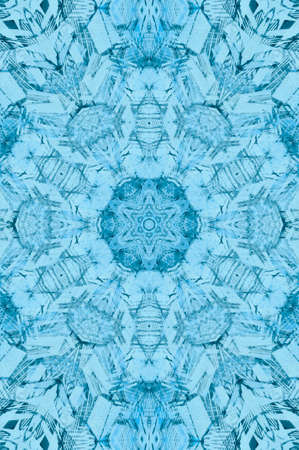 Abstract Colorful Painted Kaleidoscopic Graphic Background. Futuristic Psychedelic Hypnotic Backdrop...
