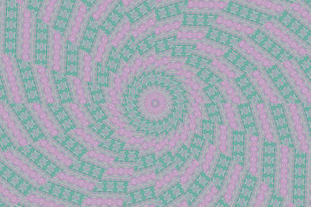 Abstract Colorful Painted Kaleidoscopic Graphic Background. Futuristic Psychedelic Hypnotic Backdrop...