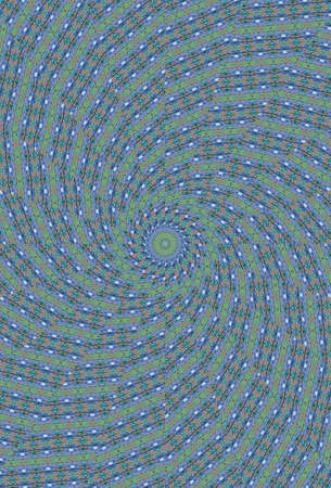 Abstract Colorful Painted Kaleidoscopic Graphic Background. Futuristic Psychedelic Hypnotic Backdrop Pattern With Texture. Folk Ethnic Floral Ornamental Mandala. Vintage Decorative Geometric Mosaicの写真素材