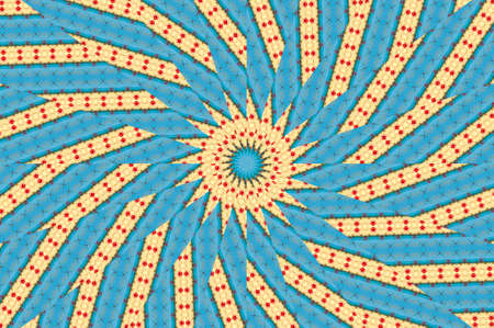 Abstract Colorful Painted Kaleidoscopic Graphic Background. Futuristic Psychedelic Hypnotic Backdrop...