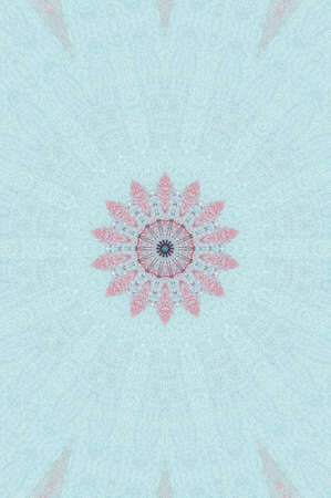 Abstract Colorful Painted Kaleidoscopic Graphic Background. Futuristic Psychedelic Hypnotic Backdrop...