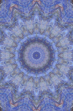 Abstract Colorful Painted Kaleidoscopic Graphic Background. Futuristic Psychedelic Hypnotic Backdrop Pattern With Texture. Folk Ethnic Floral Ornamental Mandala. Vintage Decorative Geometric Mosaicの写真素材