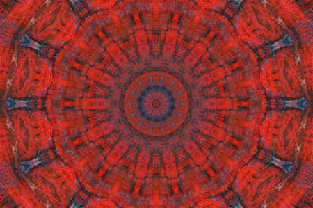 Abstract Colorful Painted Kaleidoscopic Graphic Background. Futuristic Psychedelic Hypnotic Backdrop...