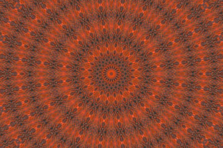 Abstract Colorful Painted Kaleidoscopic Graphic Background. Futuristic Psychedelic Hypnotic Backdrop...