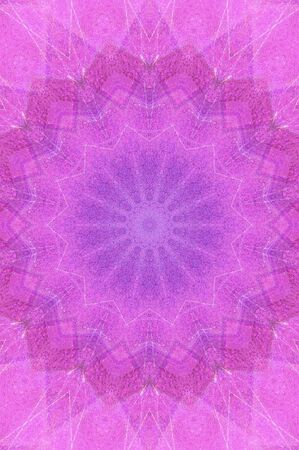 Abstract Colorful Painted Kaleidoscopic Graphic Background. Futuristic Psychedelic Hypnotic Backdrop Pattern With Texture. Folk Ethnic Floral Ornamental Mandala. Vintage Decorative Geometric Mosaicの写真素材