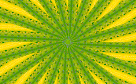 Abstract Colorful Painted Kaleidoscopic Graphic Background. Futuristic Psychedelic Hypnotic Backdrop Pattern With Texture. Folk Ethnic Floral Ornamental Mandala. Vintage Decorative Geometric Mosaicの写真素材