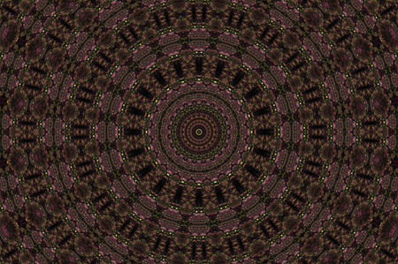 Abstract Colorful Painted Kaleidoscopic Graphic Background. Futuristic Psychedelic Hypnotic Backdrop...