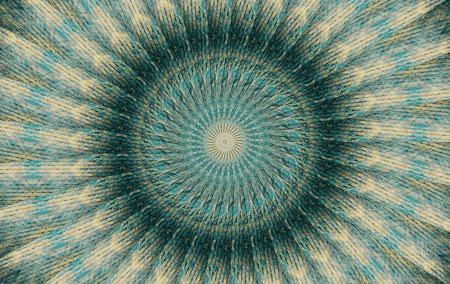 Abstract Colorful Painted Kaleidoscopic Graphic Background. Futuristic Psychedelic Hypnotic Backdrop...