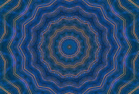 Abstract Colorful Painted Kaleidoscopic Graphic Background. Futuristic Psychedelic Hypnotic Backdrop...