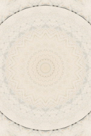 Abstract Colorful Painted Kaleidoscopic Graphic Background. Futuristic Psychedelic Hypnotic Backdrop Pattern With Texture. Folk Ethnic Floral Ornamental Mandala. Vintage Decorative Geometric Mosaicの写真素材