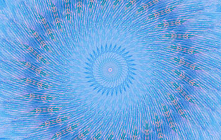Abstract Colorful Painted Kaleidoscopic Graphic Background. Futuristic Psychedelic Hypnotic Backdrop...