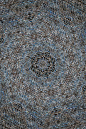 Abstract Colorful Painted Kaleidoscopic Graphic Background. Futuristic Psychedelic Hypnotic Backdrop...