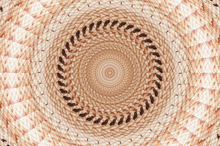 Abstract Colorful Painted Kaleidoscopic Graphic Background. Futuristic Psychedelic Hypnotic Backdrop Pattern With Texture. Folk Ethnic Floral Ornamental Mandala. Vintage Decorative Geometric Mosaicの写真素材