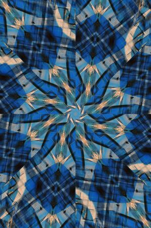 Abstract Colorful Painted Kaleidoscopic Graphic Background. Futuristic Psychedelic Hypnotic Backdrop...