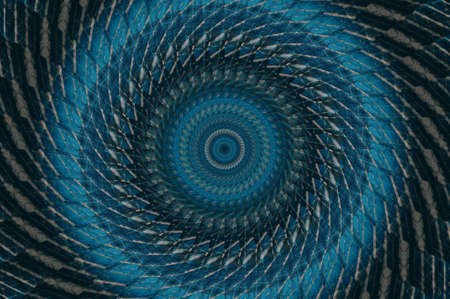 Abstract Colorful Painted Kaleidoscopic Graphic Background. Futuristic Psychedelic Hypnotic Backdrop...