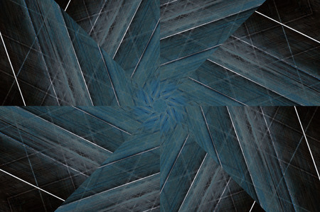 Abstract Colorful Painted Kaleidoscopic Graphic Background. Futuristic Psychedelic Hypnotic Backdrop Pattern With Texture. Folk Ethnic Floral Ornamental Mandala. Vintage Decorative Geometric Mosaicの写真素材
