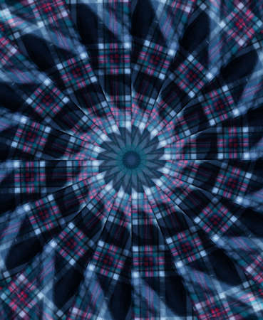 Abstract Colorful Painted Kaleidoscopic Graphic Background. Futuristic Psychedelic Hypnotic Backdrop Pattern With Texture. Folk Ethnic Floral Ornamental Mandala. Vintage Decorative Geometric Mosaicの写真素材