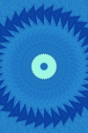 Abstract Colorful Painted Kaleidoscopic Graphic Background. Futuristic Psychedelic Hypnotic Backdrop...