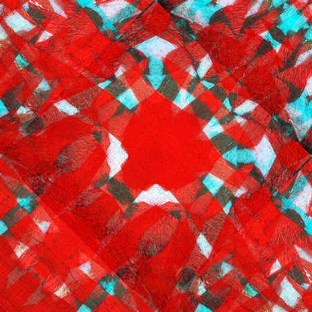 Old Color Grunge Painted Plaster Stucco Wall Vintage Weathered Frame With Abstract Antique Cracked Scratched Texture And Retro Pattern. Empty Space For Image Or Text. Squareの写真素材