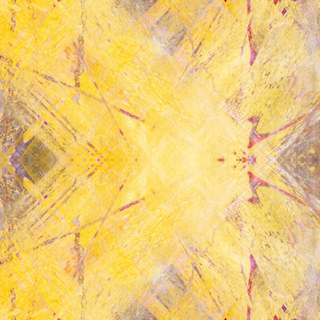 Old Color Grunge Painted Plaster Stucco Wall Vintage Weathered Frame With Abstract Antique Cracked Scratched Texture And Retro Pattern. Empty Space For Image Or Text. Squareの写真素材