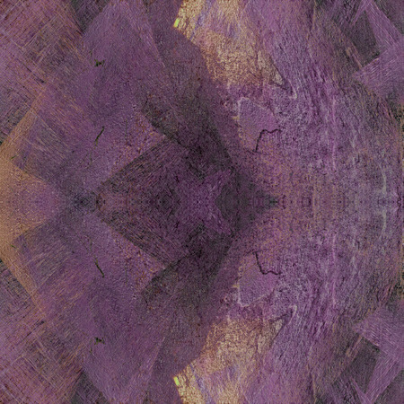 Old Color Grunge Painted Plaster Stucco Wall Vintage Weathered Frame With Abstract Antique Cracked Scratched Texture And Retro Pattern. Empty Space For Image Or Text. Squareの写真素材