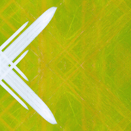 Old Color Grunge Painted Plaster Stucco Wall Vintage Weathered Frame With Abstract Antique Cracked Scratched Texture And Retro Pattern. Empty Space For Image Or Text. Squareの写真素材