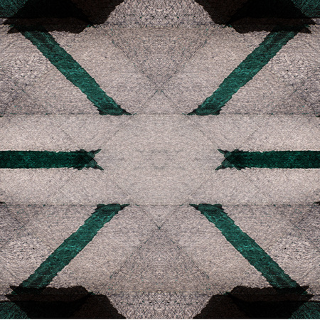 Old Color Grunge Painted Plaster Stucco Wall Vintage Weathered Frame With Abstract Antique Cracked Scratched Texture And Retro Pattern. Empty Space For Image Or Text. Squareの写真素材