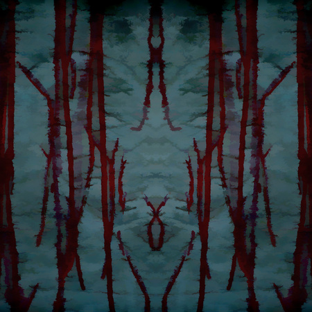 Handmade grunge abstract texture. Modern futuristic painted wall for backdrop or wallpaper with copy space. Close up imageの写真素材