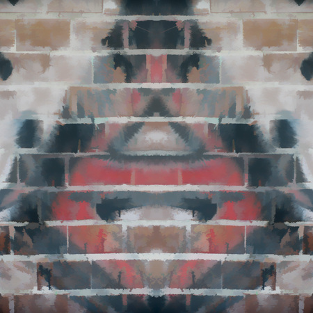 Handmade grunge abstract texture. Modern futuristic painted wall for backdrop or wallpaper with copy space. Close up imageの写真素材