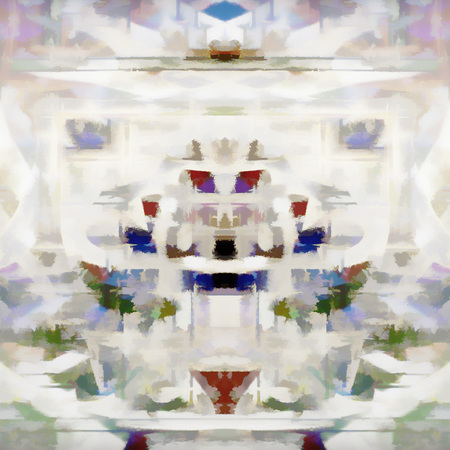 Handmade grunge abstract texture. Modern futuristic painted wall for backdrop or wallpaper with copy space. Close up imageの写真素材